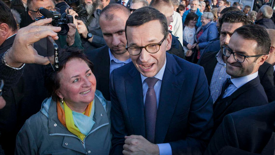 Premier Morawiecki w Rykach: Chcemy Polski rozwoju, a nie Polski zastoju [zdjęcia]