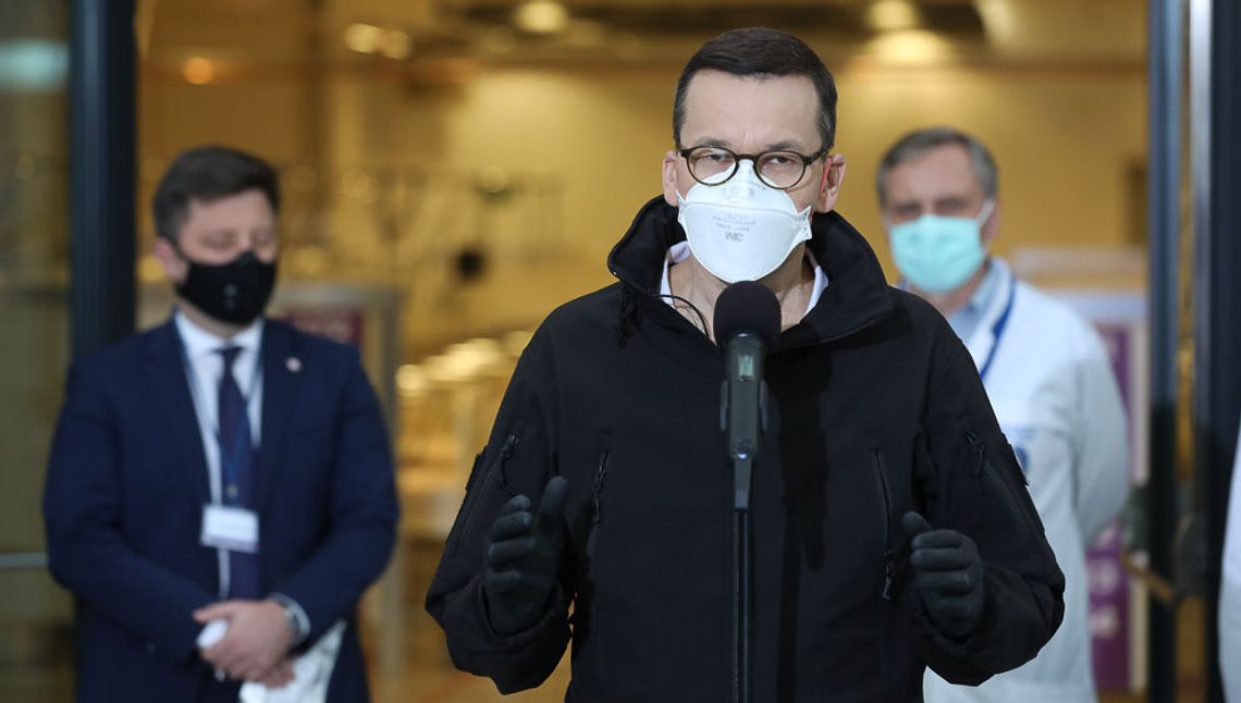 Premier: Wielkie wyzwania, a takim jest pandemia COVID-19, wymagają specjalnych rozwiązań Premier: Wielkie wyzwania, a takim jest pandemia COVID-19, wymagają specjalnych rozwiązań