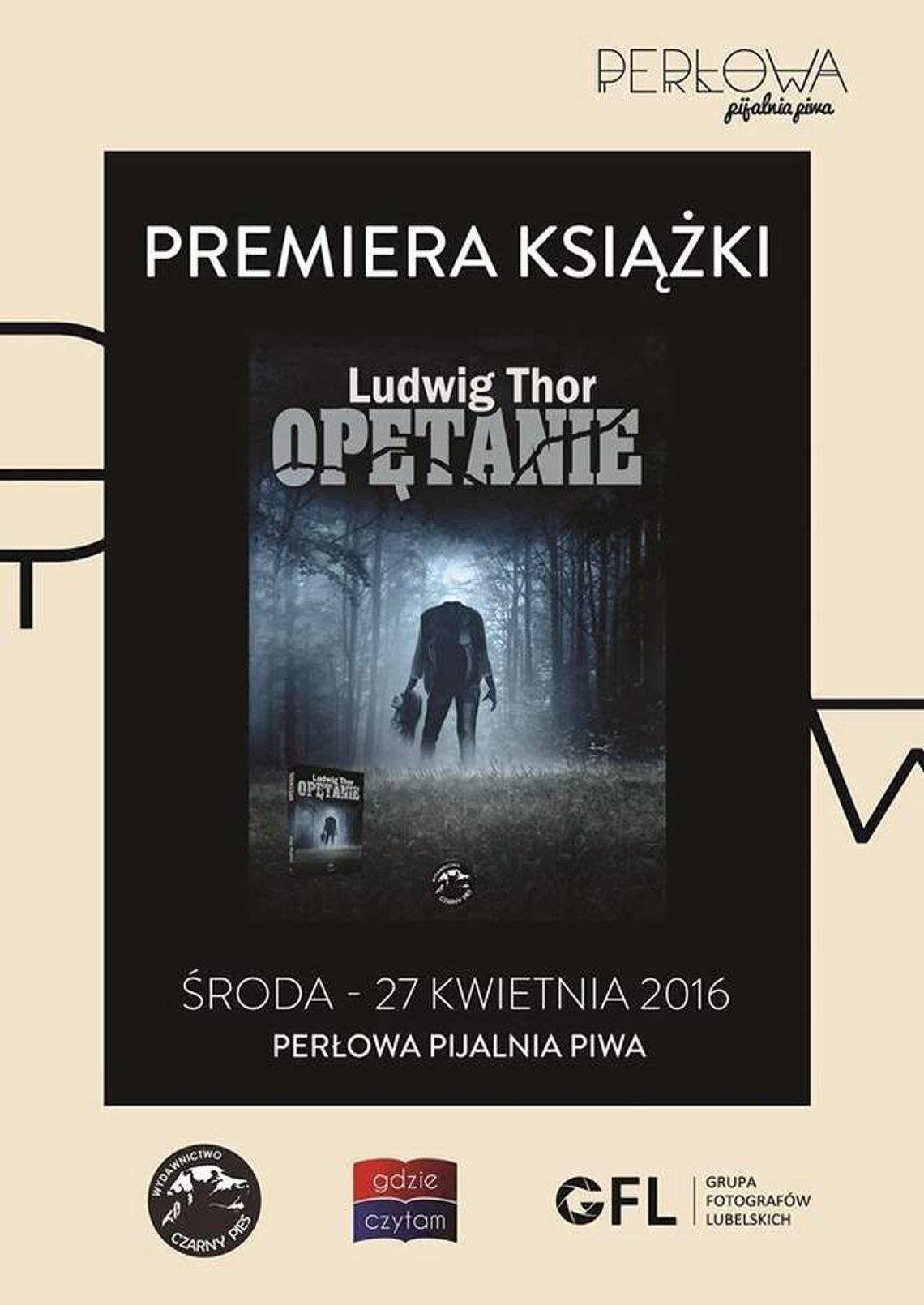 Premiera "Opętania" i spotkanie z autorem