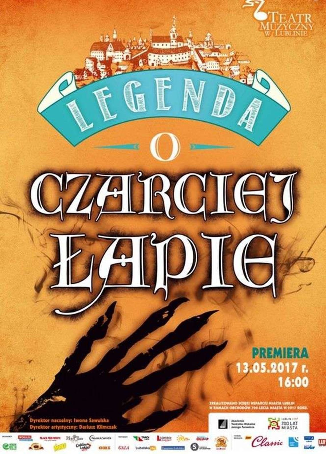Premiera spektaklu "Legenda o czarciej łapie" w Teatrze Muzycznym