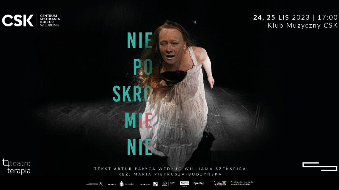 Premiera Teatroterapii Lubelskiej: "Nieposkromienie"