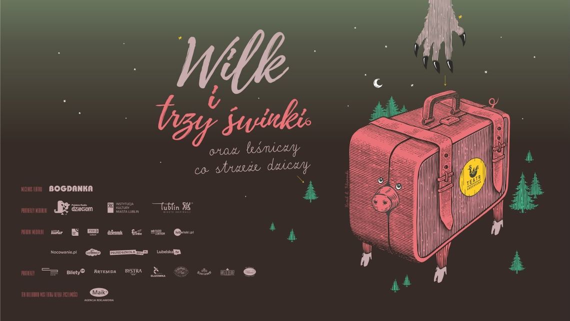 Premiera Teatru Andersena: "Wilk i trzy świnki oraz leśniczy co strzeże dziczy"