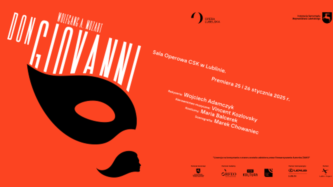 Premiera w Operze Lubelskiej! Opera „Don Giovanni” w gwiazdorskiej obsadzie. Premiera w Operze Lubelskiej! Opera „Don Giovanni” w gwiazdorskiej obsadzie.