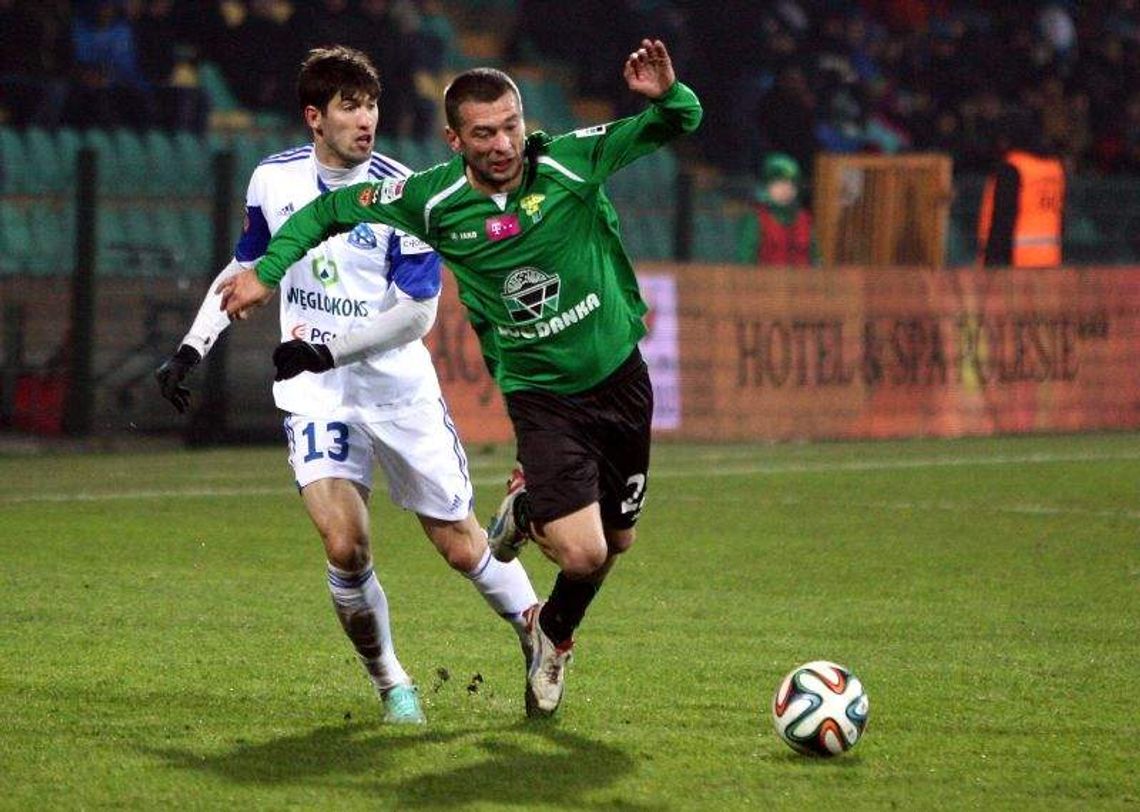 Premierowy gol nowego piłkarza Górnika Łęczna