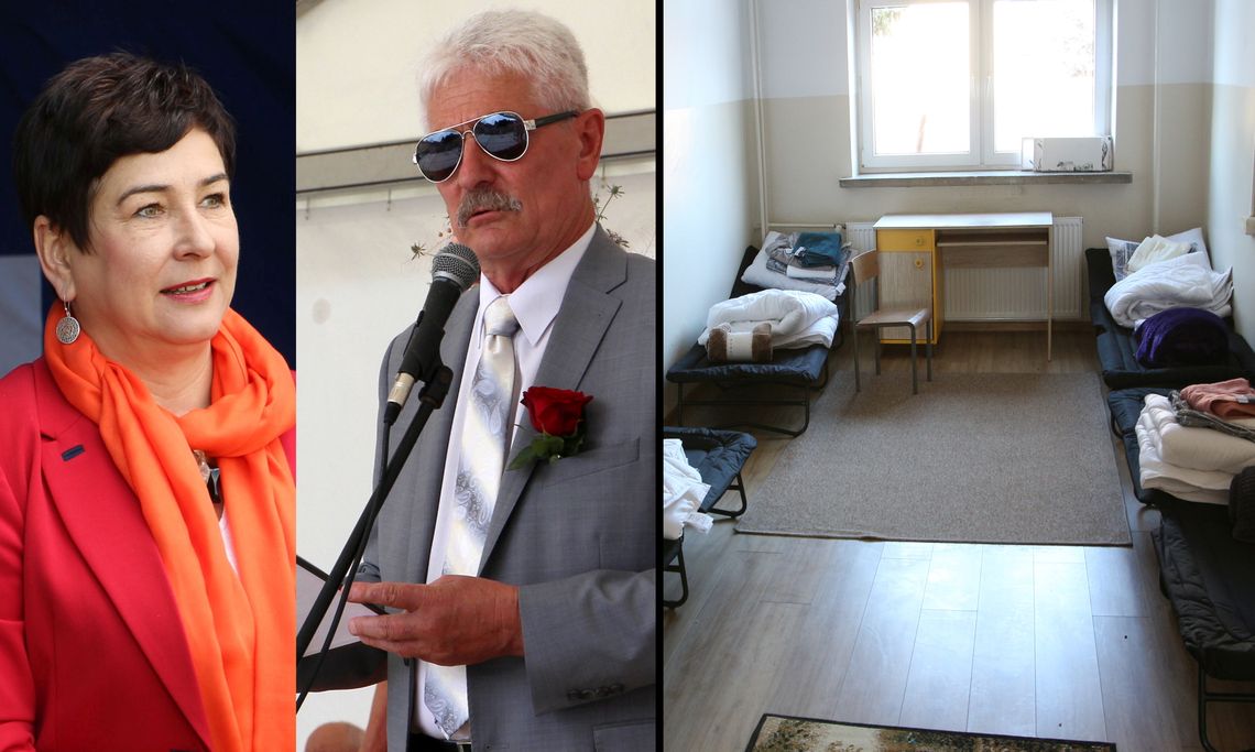 Smaga, Gołębiowski, nocleg dla uchodźców