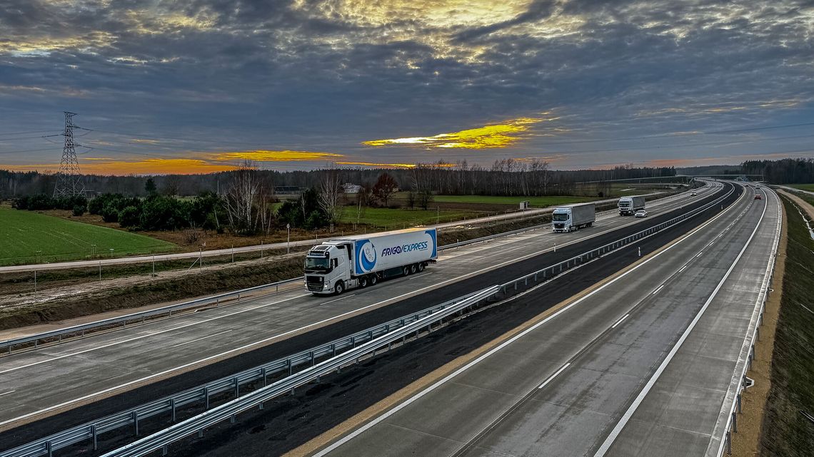 Prezent na święta dla kierowców. Autostradą szybciej do Warszawy 