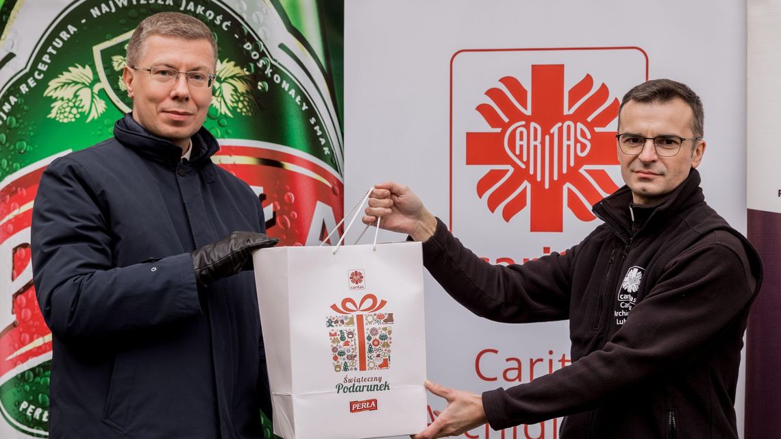 Prezenty od Perły dla lubelskiego Caritasu