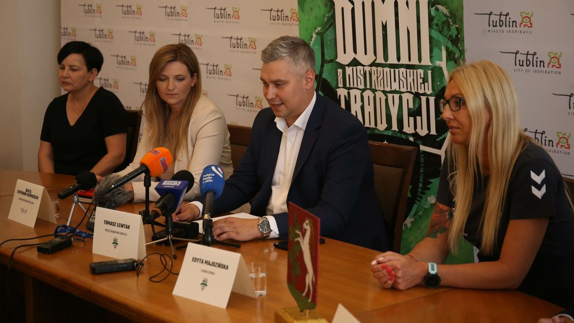 Prezes MKS FunFloor Lublin uderzył pięścią w stół, w sobotę mecz z HSG Bensheim/Auerbach