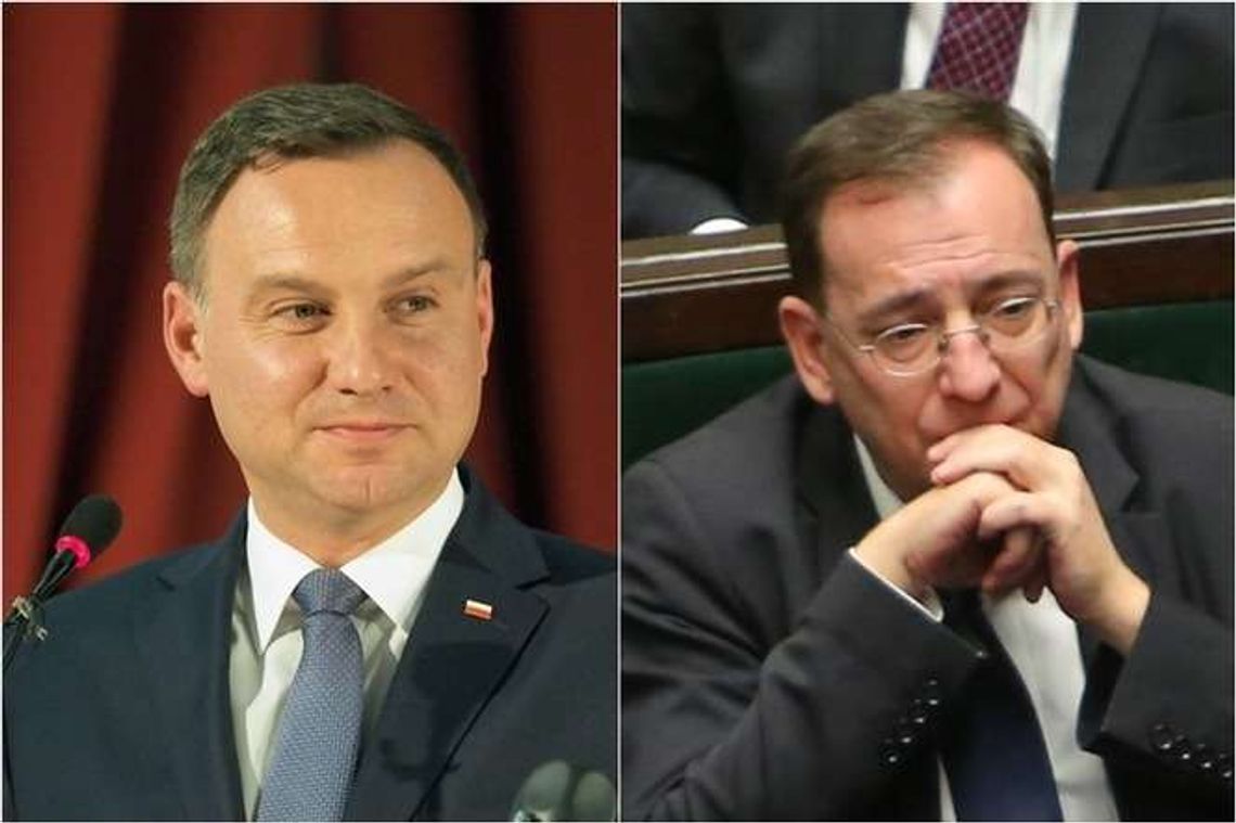 Prezydent Andrzej Duda ułaskawił byłego szefa CBA Mariusza Kamińskiego