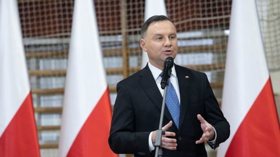 Prezydent Andrzej Duda wygłosi dzisiaj oświadczenie [transmisja na żywo]