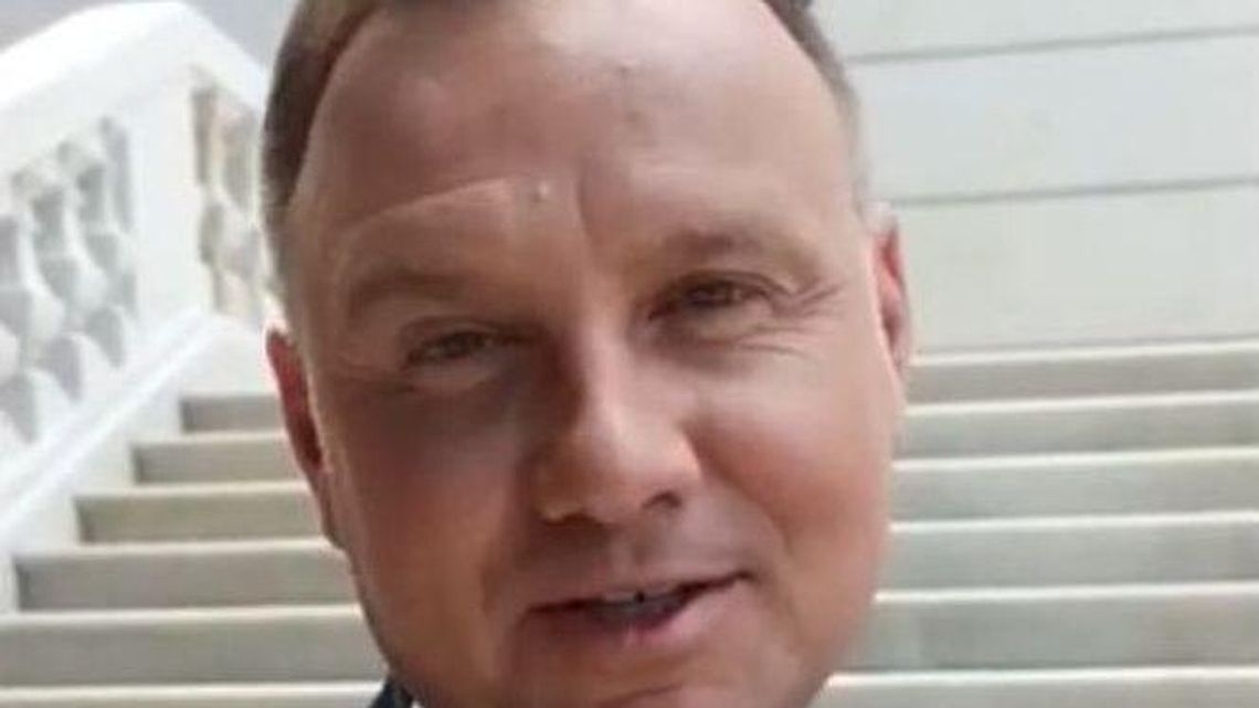 Prezydent Duda nagrał film dla mieszkańców powiatu lubartowskiego [wideo]