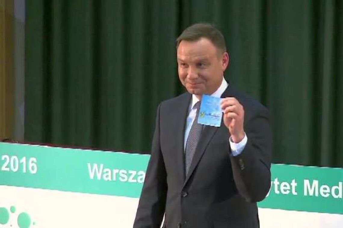 Prezydent Duda: W razie mojej śmierci wyrażam zgodę na pobranie moich organów Prezydent Duda: W razie mojej śmierci wyrażam zgodę na pobranie moich organów