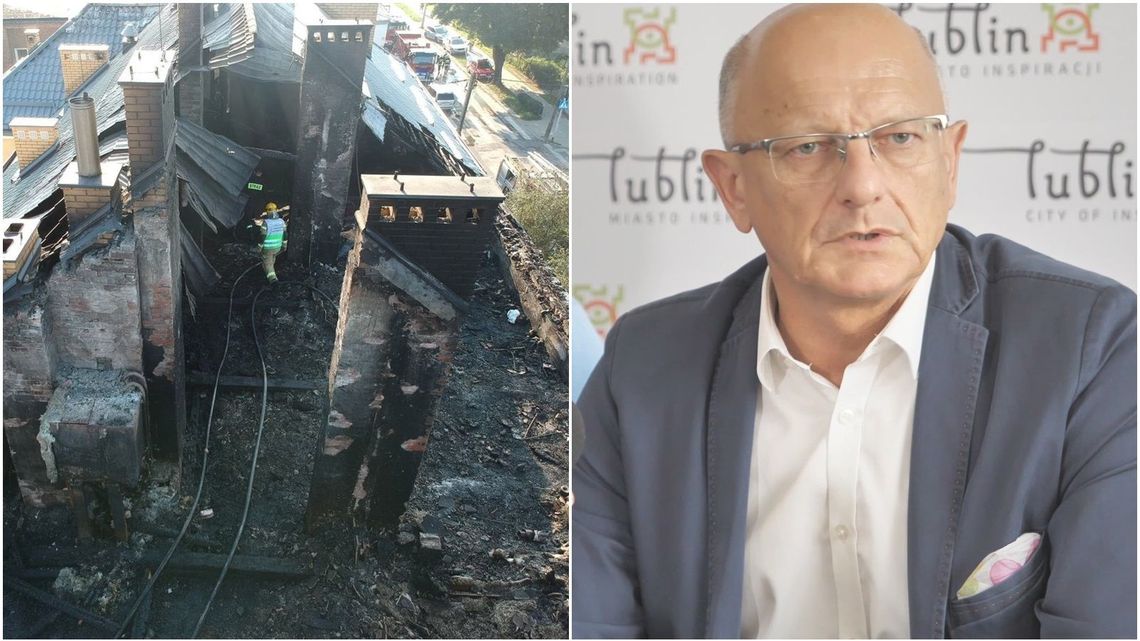 Prezydent Lublina: DPS przy ul. Głowackiego zostanie odbudowany najszybciej jak to możliwe