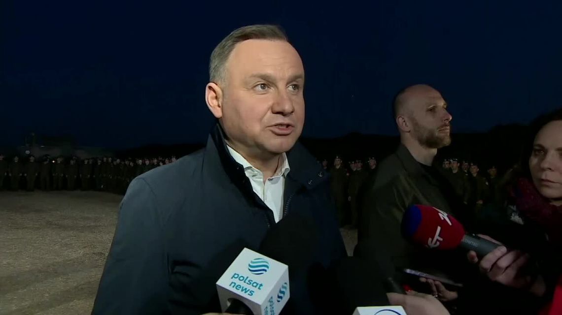 Prezydent o awaryjnym lądowaniu: "Nie dyskutowałem z tym, taka była decyzja dowódcy załogi"