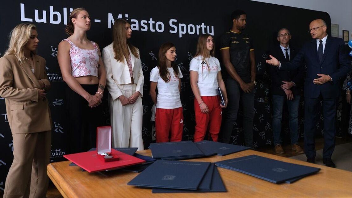 Prezydent pogratulował i nagrodził. Teraz każdy z lubelskich olimpijczyków ma już medal Prezydent pogratulował i nagrodził. Teraz każdy z lubelskich olimpijczyków ma już medal