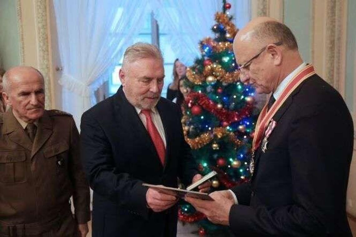 Prezydent Żuk odznaczony krzyżami. Spotkanie opłatkowe w Trybunale [zdjęcia]