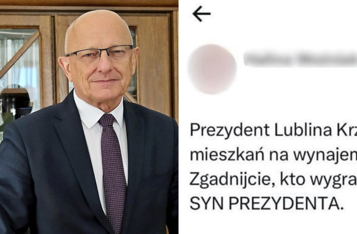 Prezydent Żuk pomówiony. „Wpis już usunięto”