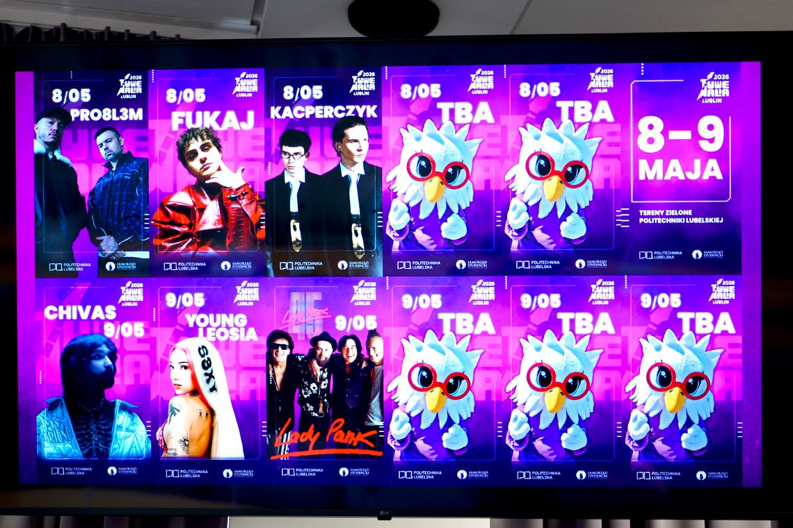 PRO8L3M, Bracia Kacperczyk i Lady Pank. Juwenalia odkrywają karty i przedstawiają wielkich artystów