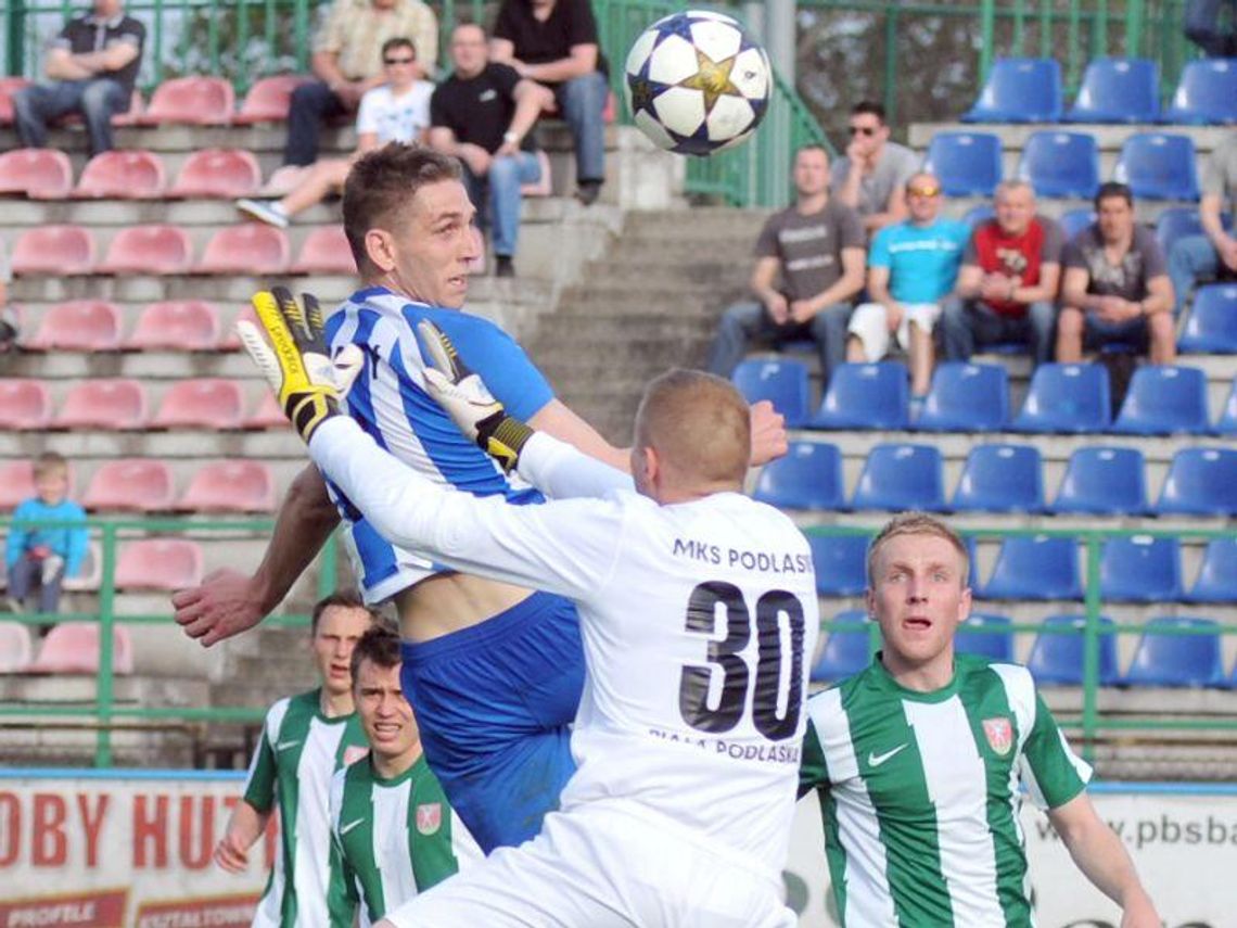 Problemy Podlasia Biała Podlaska. Nie zagrali jeszcze żadnego sparingu