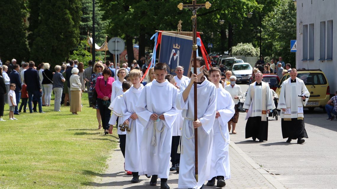 Procesja Bożego Ciała w Puławach