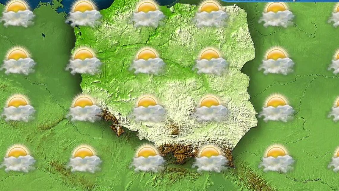 Prognoza na wtorek. Na ogół pogodnie, a nawet upalnie