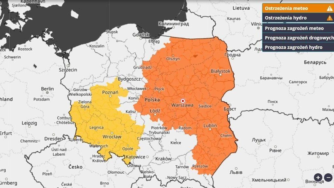 Prognoza pogody na czwartek. Najpierw upały, a później burze