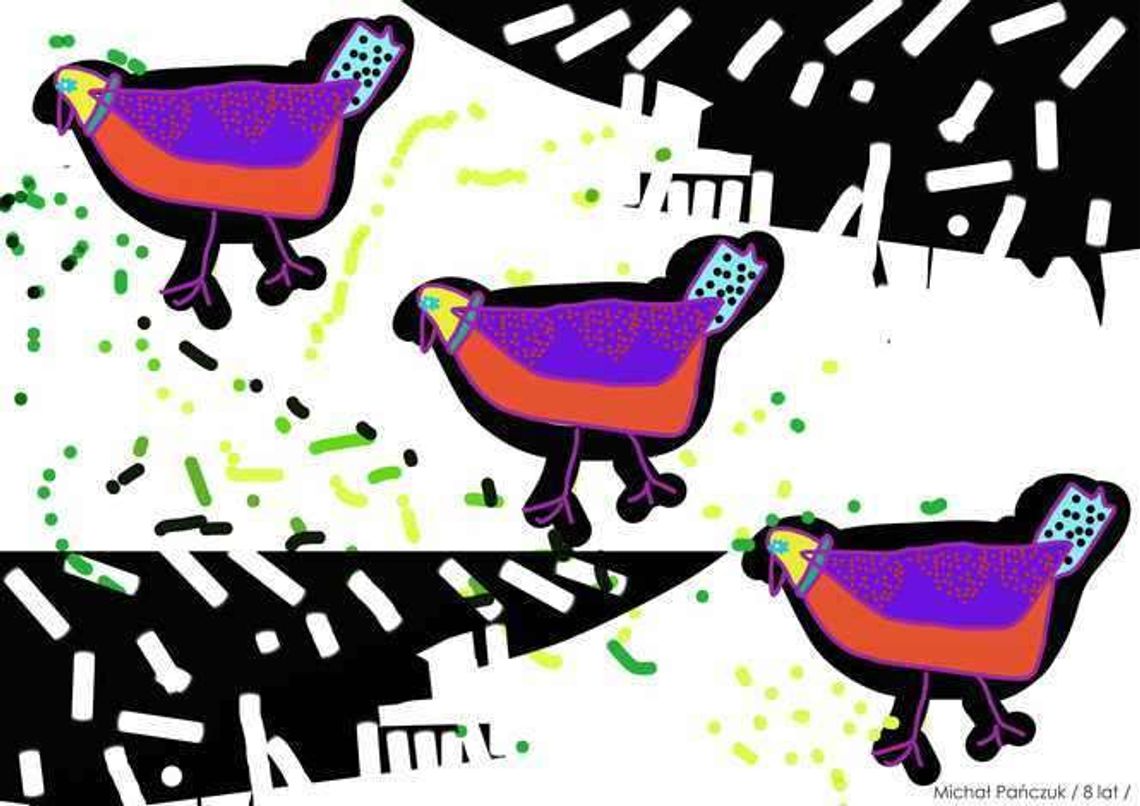 Projekt 8-latka na ubraniach marki odzieżowej