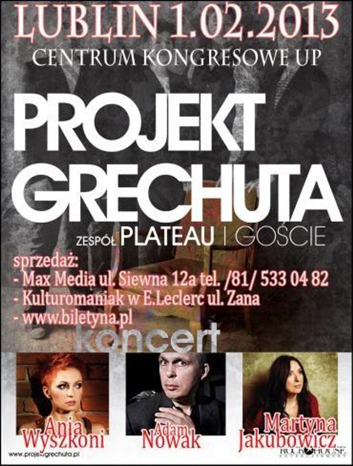 Projekt Grechuta w Lublinie