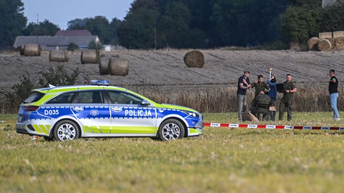 Prokuratora zidentyfikowała trzy drony, które spadły na Lubelszczyźnie Prokuratora zidentyfikowała trzy drony, które spadły na Lubelszczyźnie