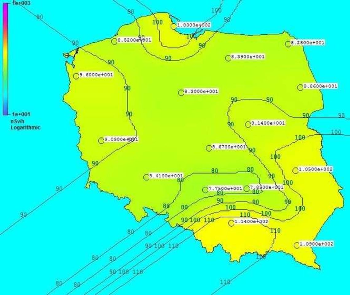 Promieniotwórczy ruten-106 dotarł do Polski Promieniotwórczy ruten-106 dotarł do Polski