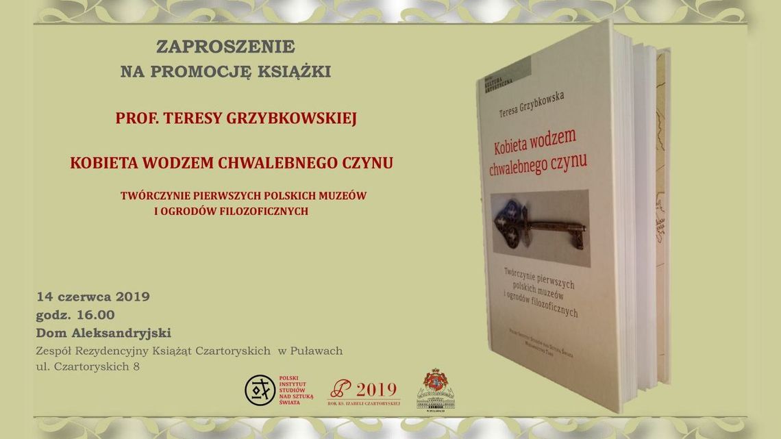 Promocja książki prof. Teresy Grzybkowskiej w Puławach