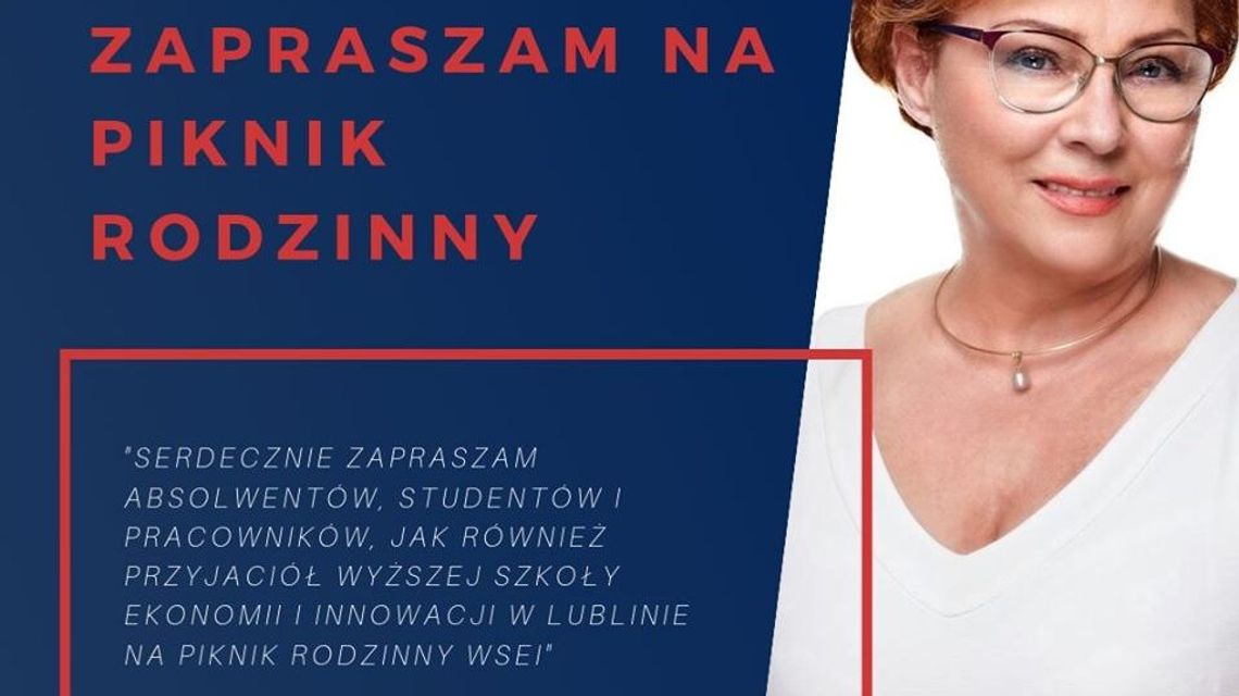 Promują lubelską uczelnię, czy kanclerz kandydującą w wyborach? Fundacja dostała odpowiedź Promują lubelską uczelnię, czy kanclerz kandydującą w wyborach? Fundacja dostała odpowiedź