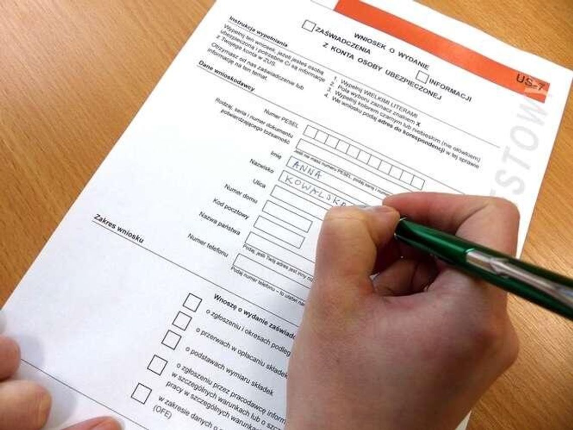 Prosto z ZUS, czyli język i formularze mają być prostsze