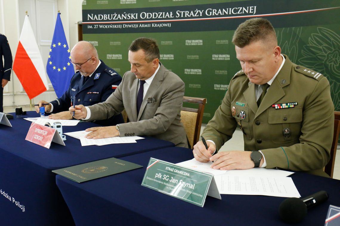 Policja Straż graniczna porozumienie