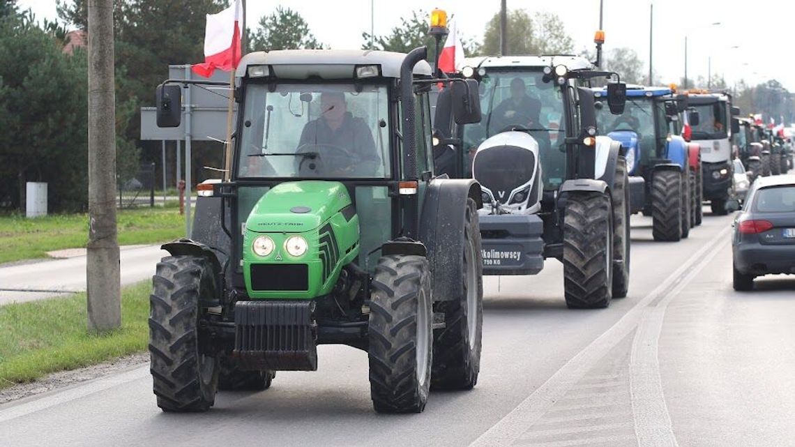 Protest rolników w całym kraju. Przejazdy traktorów także w miastach w Lubelskiem