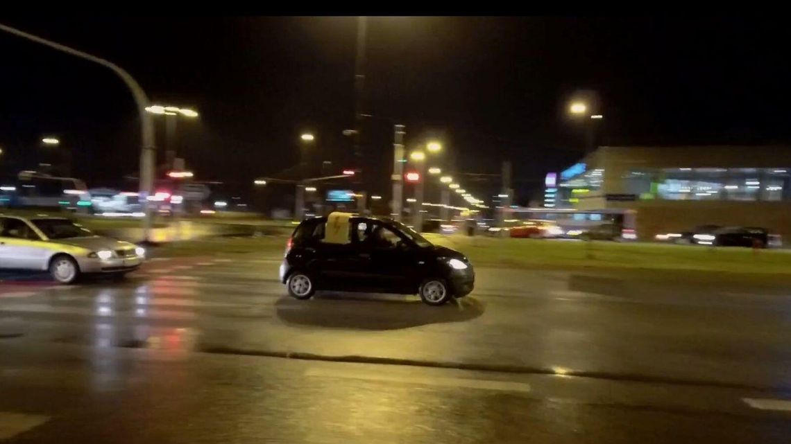 Protest samochodowy w Lublinie tym razem był mniejszy niż poprzednio Protest samochodowy w Lublinie tym razem był mniejszy niż poprzednio