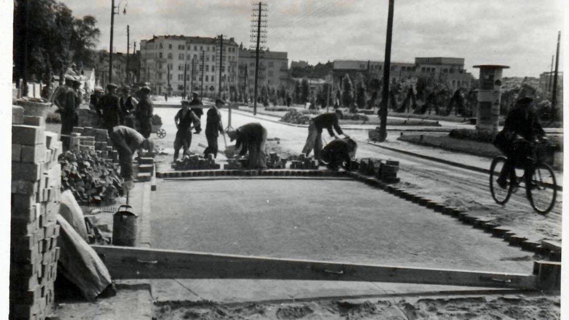 Przebudowa Al. Racławickich przed wojną i podczas okupacji hitlerowskiej