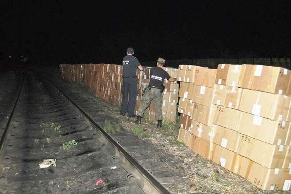 Przechwycili przemyt o wartości 5 mln złotych Przechwycili przemyt o wartości 5 mln złotych