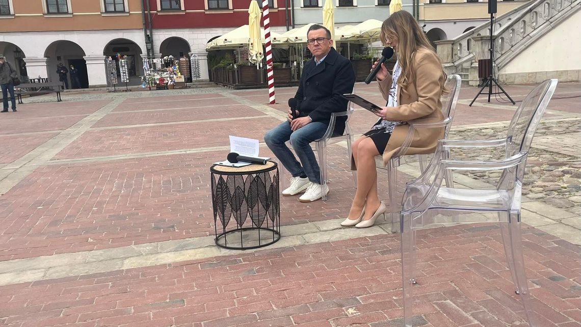 Przed drugą turą w Zamościu. Niby debata, ale bez jednego kandydata