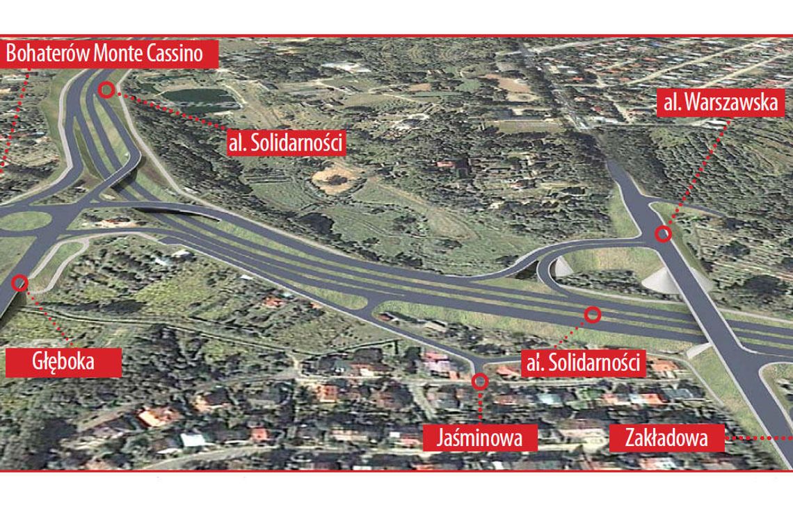 Przedłużenie al. Solidarności: Ta droga otworzy miasto na obwodnicę