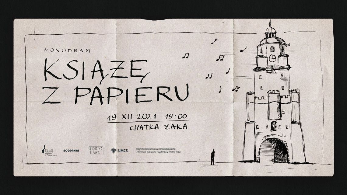 Przedpremierowy pokaz monodramu "Książę z papieru"