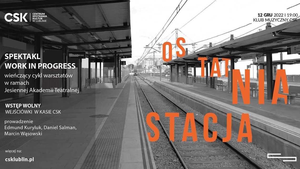 Przedstawienie na finał Jesiennej Akademii Teatralnej