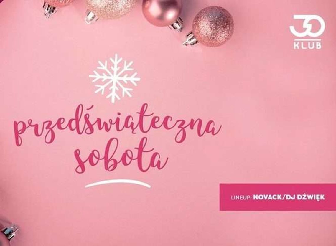 Przedświąteczna sobota w Klubie30