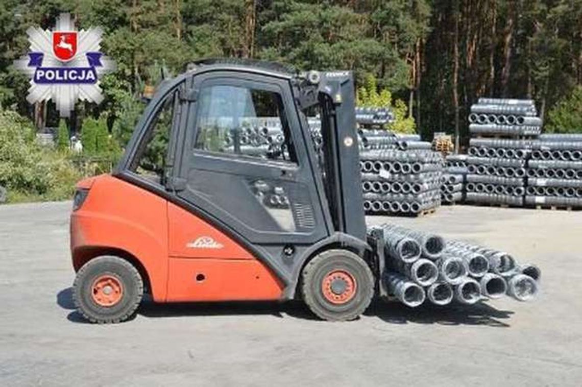 Przejechał wózkiem widłowym innego pracownika Przejechał wózkiem widłowym innego pracownika