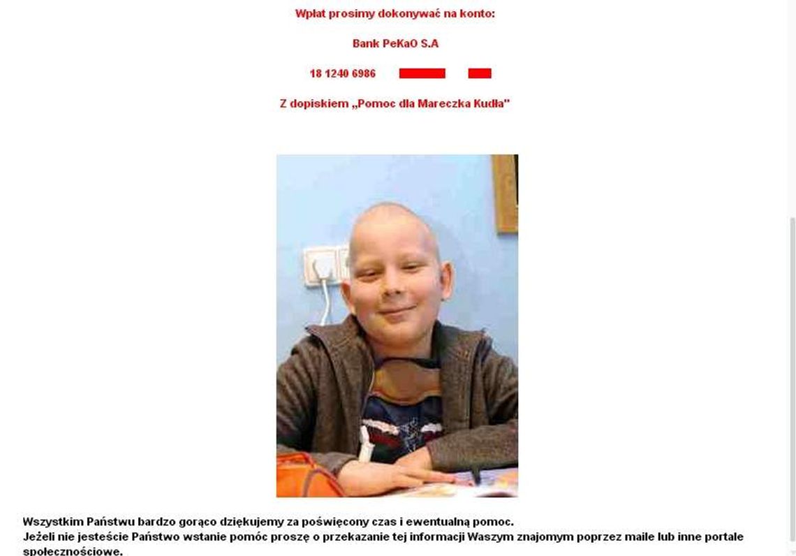 Przekręt na chore dziecko. Jak nie dać się oszukać? Przekręt na chore dziecko. Jak nie dać się oszukać?