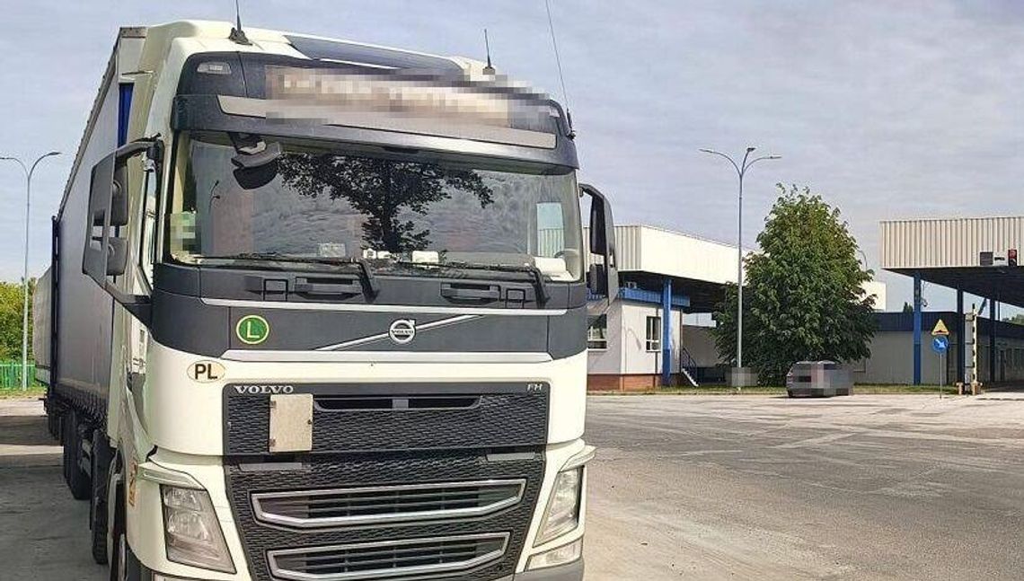 Przekroczył granicę i zasnął. Białorusin był kompletnie pijany 