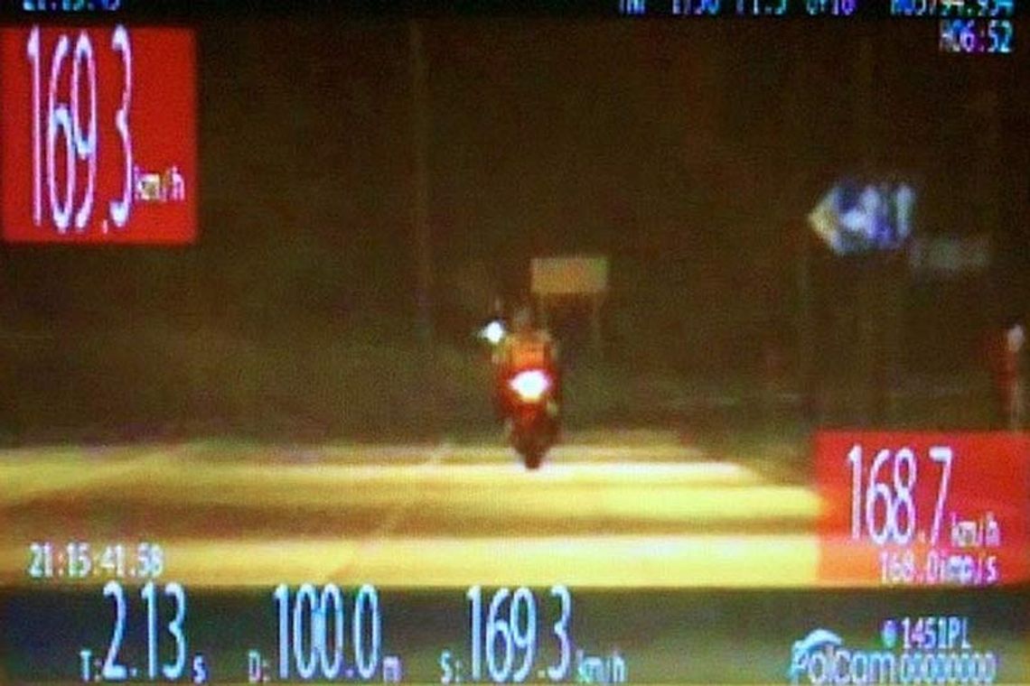 Przekroczył prędkość o 119 km/h - dostał 1000 zł mandatu [FILM]