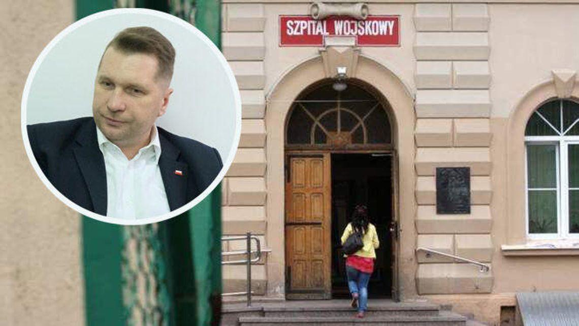 Przemysław Czarnek odwiedził bliską osobę w lubelskim szpitalu, mimo że nikt z zewnątrz nie mógł tam wejść