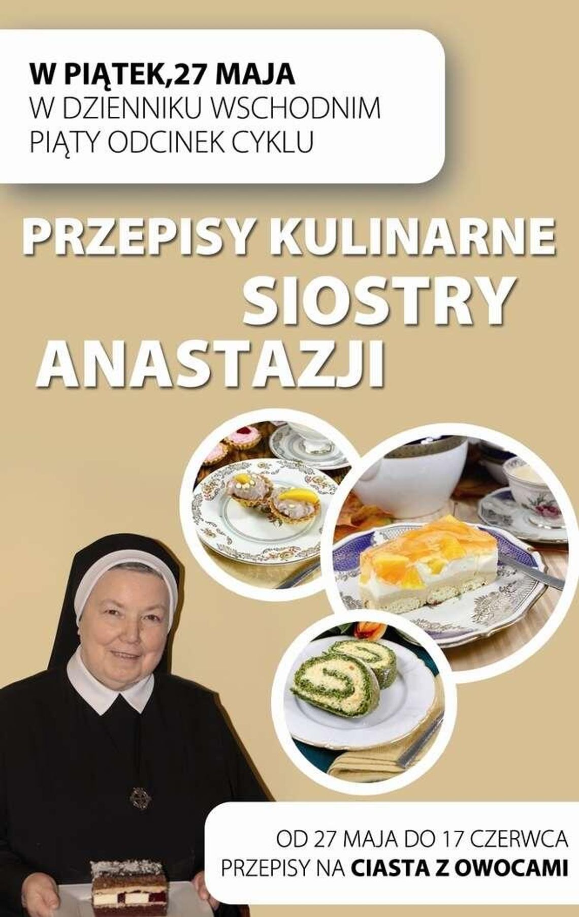Przepisy siostry Anastazji za darmo w Dzienniku Wschodnim