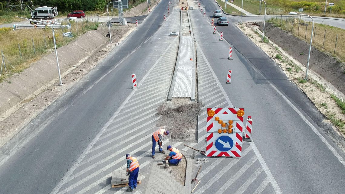 Przerzucą ruch na rondzie w Turce. Kiedy zakończą prace?